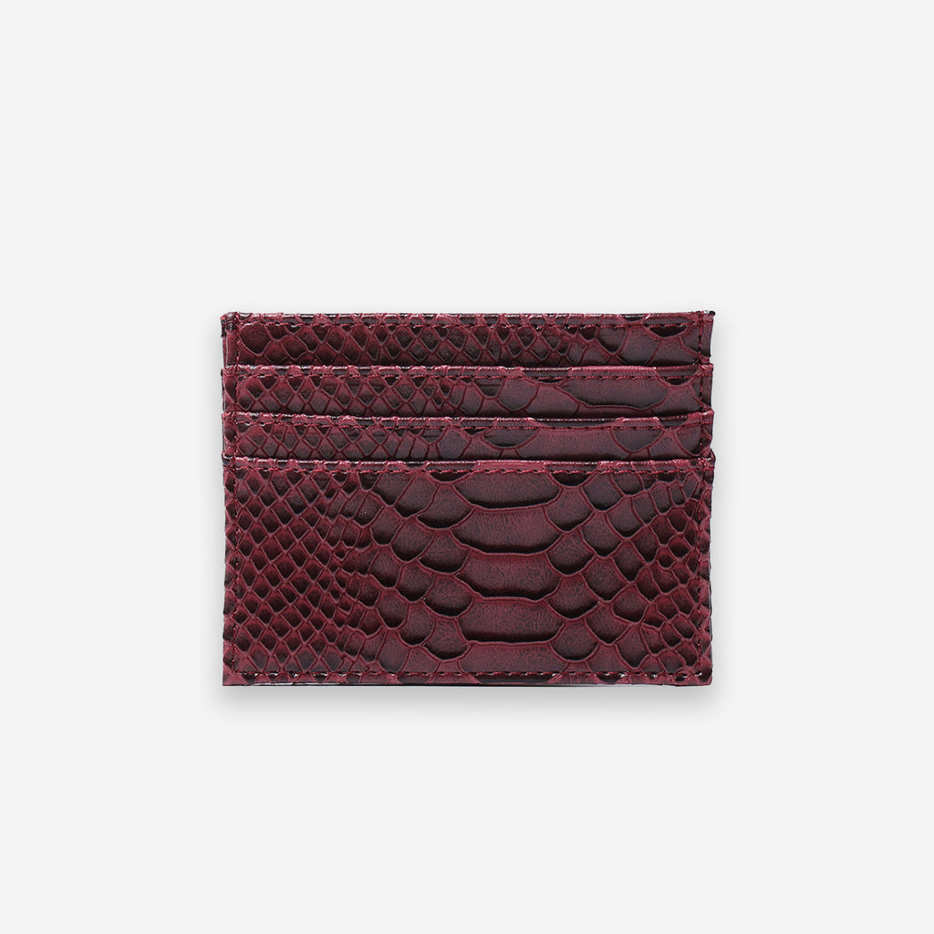 Snakeskin Cardholder